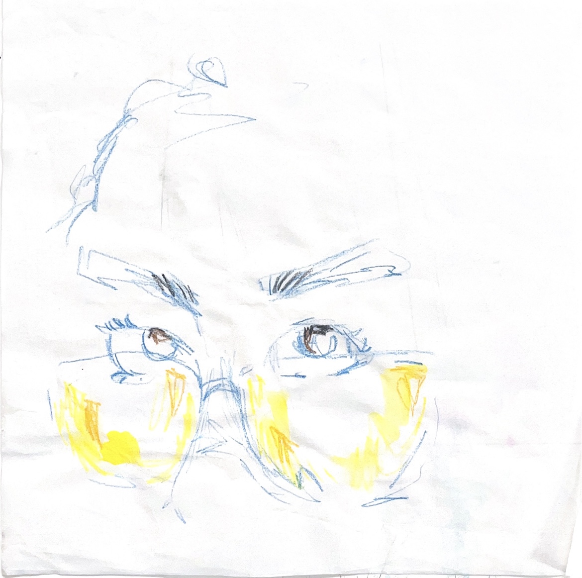 close self portrait